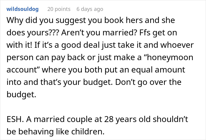 Man Cancels Honeymoon After Learning About Wife’s Expectations: “Men Have Been Doing It For Ages”