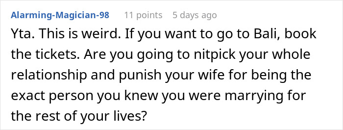 Man Cancels Honeymoon After Learning About Wife’s Expectations: “Men Have Been Doing It For Ages”
