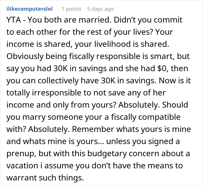 Man Cancels Honeymoon After Learning About Wife’s Expectations: “Men Have Been Doing It For Ages”