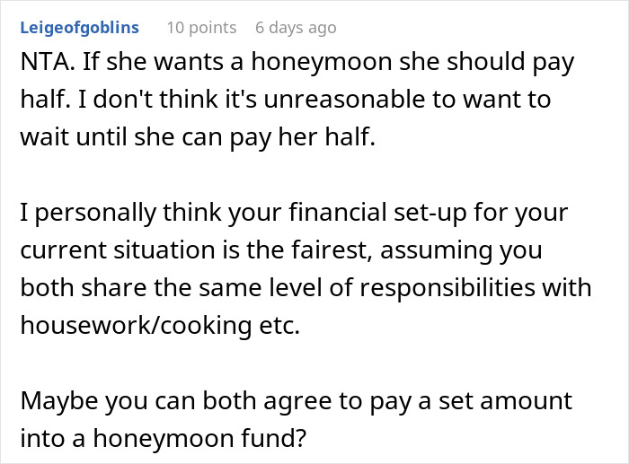 Man Cancels Honeymoon After Learning About Wife’s Expectations: “Men Have Been Doing It For Ages”