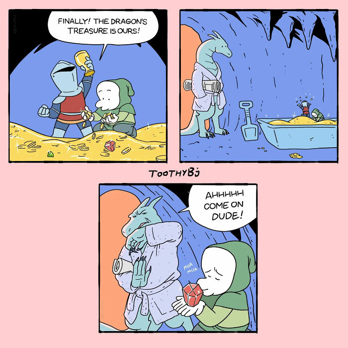If You Enjoy Dark Humor, You Will Probably Enjoy These 50 Best Comics By ToothyBj