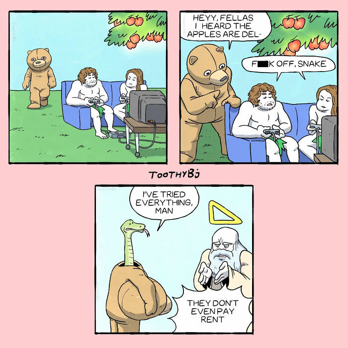 If You Enjoy Dark Humor, You Will Probably Enjoy These 50 Best Comics By ToothyBj