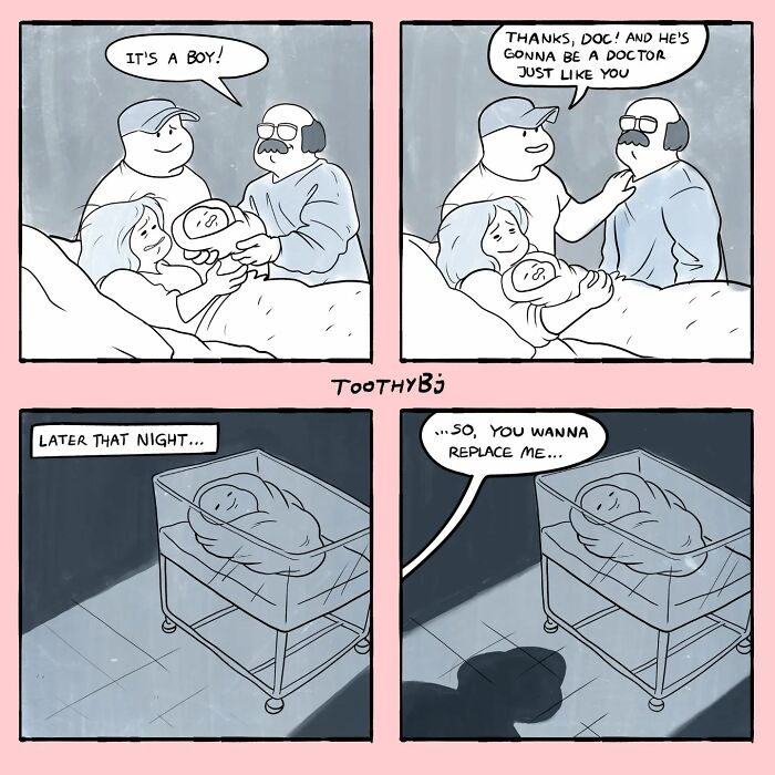 If You Enjoy Dark Humor, You Will Probably Enjoy These 50 Best Comics By ToothyBj