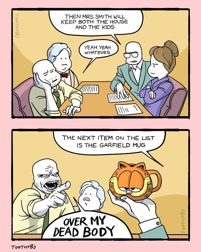 If You Enjoy Dark Humor, You Will Probably Enjoy These 50 Best Comics By ToothyBj