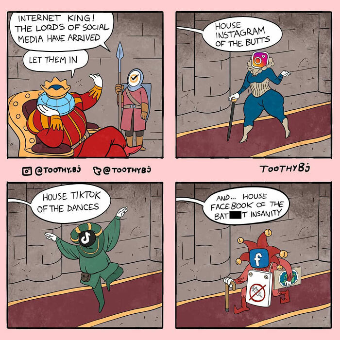 If You Enjoy Dark Humor, You Will Probably Enjoy These 50 Best Comics By ToothyBj