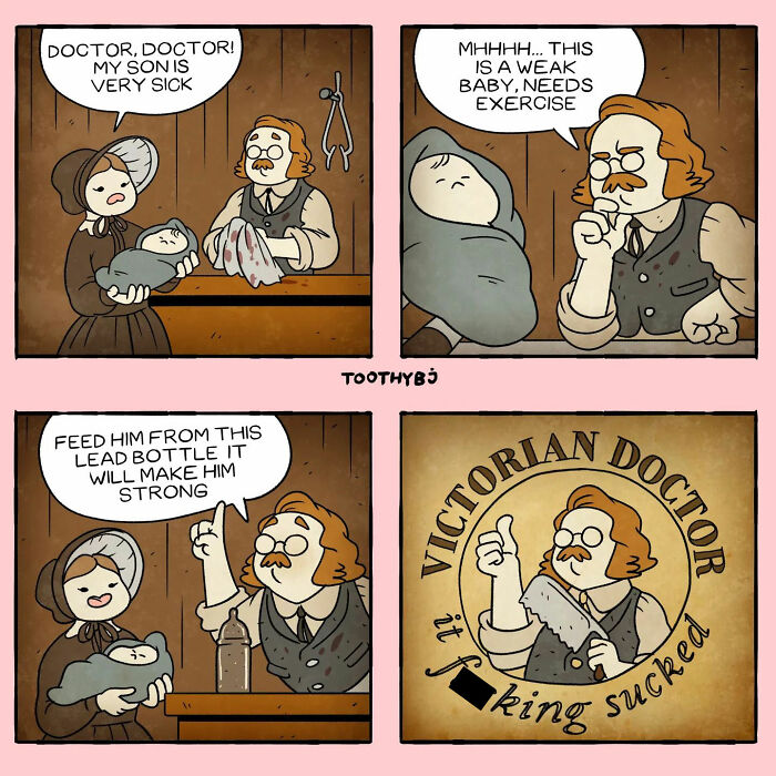 If You Enjoy Dark Humor, You Will Probably Enjoy These 50 Best Comics By ToothyBj