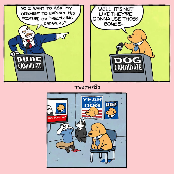 If You Enjoy Dark Humor, You Will Probably Enjoy These 50 Best Comics By ToothyBj