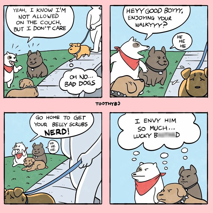 If You Enjoy Dark Humor, You Will Probably Enjoy These 50 Best Comics By ToothyBj
