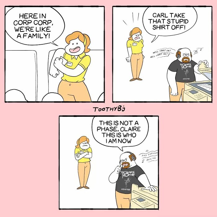 If You Enjoy Dark Humor, You Will Probably Enjoy These 50 Best Comics By ToothyBj