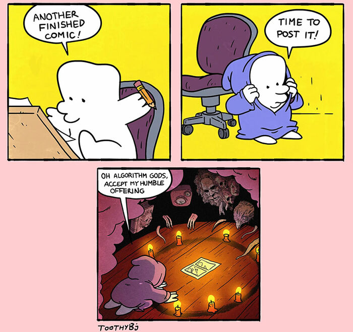 If You Enjoy Dark Humor, You Will Probably Enjoy These 50 Best Comics By ToothyBj