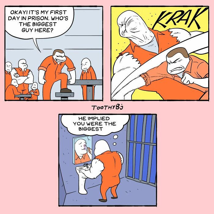 If You Enjoy Dark Humor, You Will Probably Enjoy These 50 Best Comics By ToothyBj