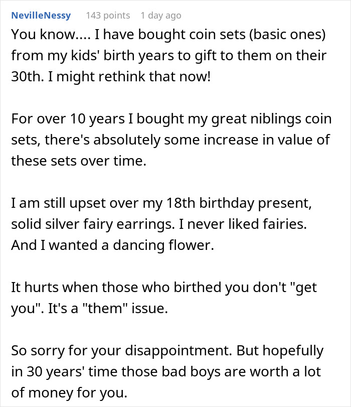 Teen Feels Crushed After Parents Gift Her The Same 18th Birthday Present As Brother