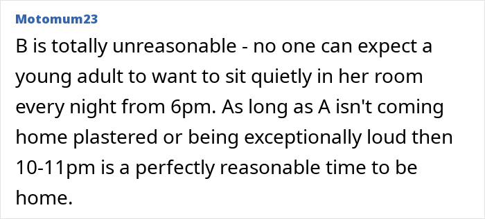 Mom Thinks It’s Inappropriate For Live-In Nanny To Return At 10PM On Her Nights Off, Imposes A Curfew