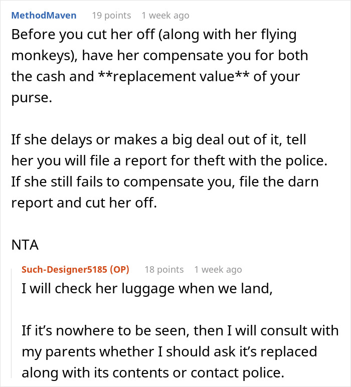Woman Demands To Search Friend’s Suitcase And Finds Her Missing Purse Inside