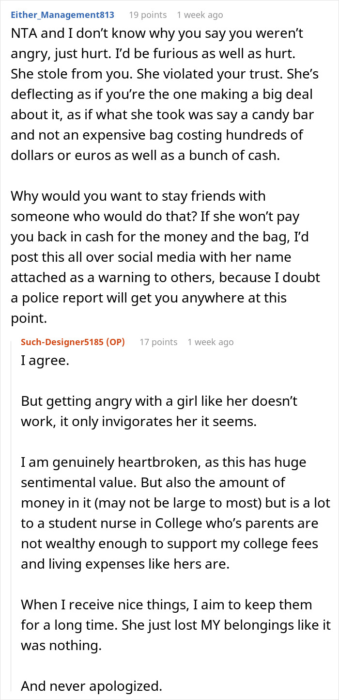 Woman Demands To Search Friend’s Suitcase And Finds Her Missing Purse Inside