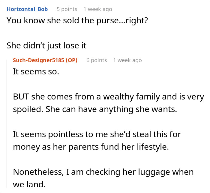 Woman Demands To Search Friend’s Suitcase And Finds Her Missing Purse Inside
