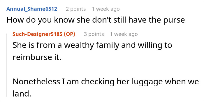 Woman Demands To Search Friend’s Suitcase And Finds Her Missing Purse Inside
