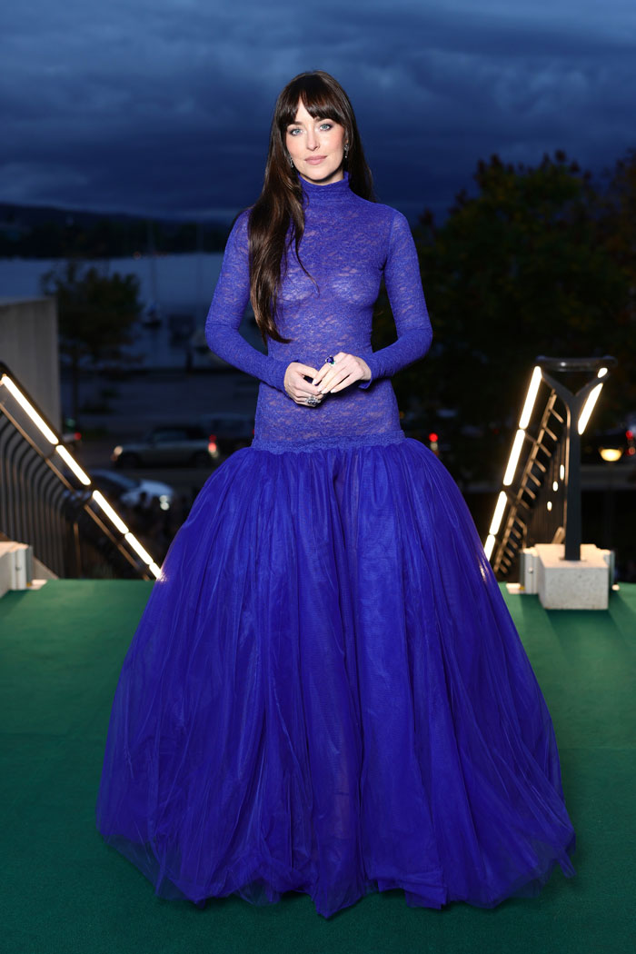 Braless Dakota Johnson&#8217;s Sheer Gucci Dress Reveals More Than It Covers At Zurich Film Festival