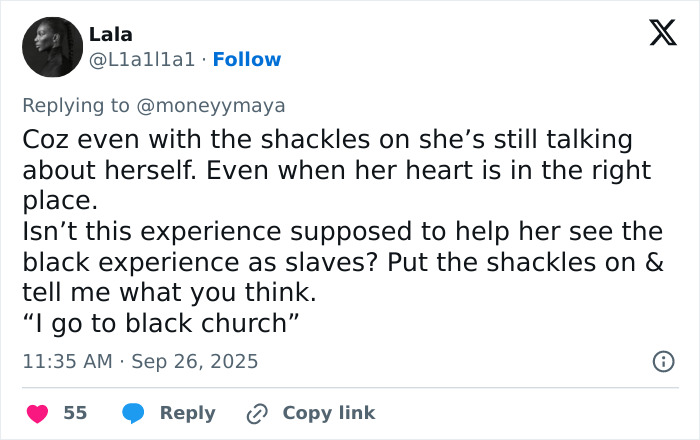 White Woman&#8217;s &#8220;Dramatic&#8221; Reaction To Being Shackled During African-American Museum Visit Goes Viral