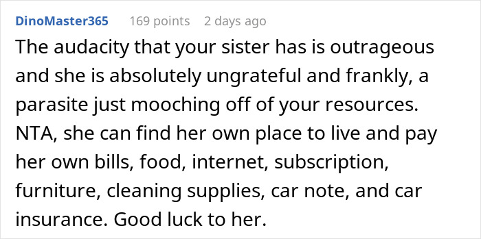 Woman Lets Sis Move In In Exchange For Babysitting, Flabbergasted After She Starts Complaining