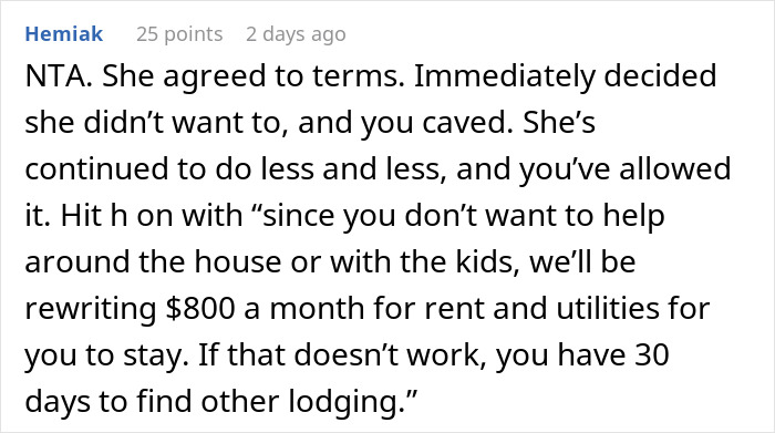 Woman Lets Sis Move In In Exchange For Babysitting, Flabbergasted After She Starts Complaining