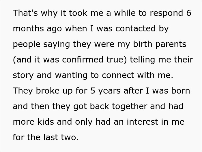 Adopted Guy Refuses To Meet Bio Parents When They Track Him Down After 29 Years, They’re Gobsmacked