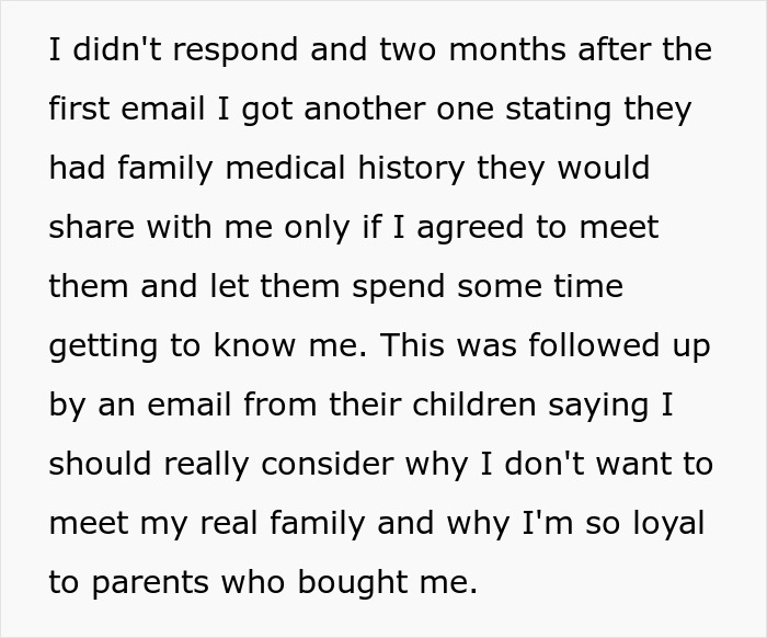 Adopted Guy Refuses To Meet Bio Parents When They Track Him Down After 29 Years, They’re Gobsmacked
