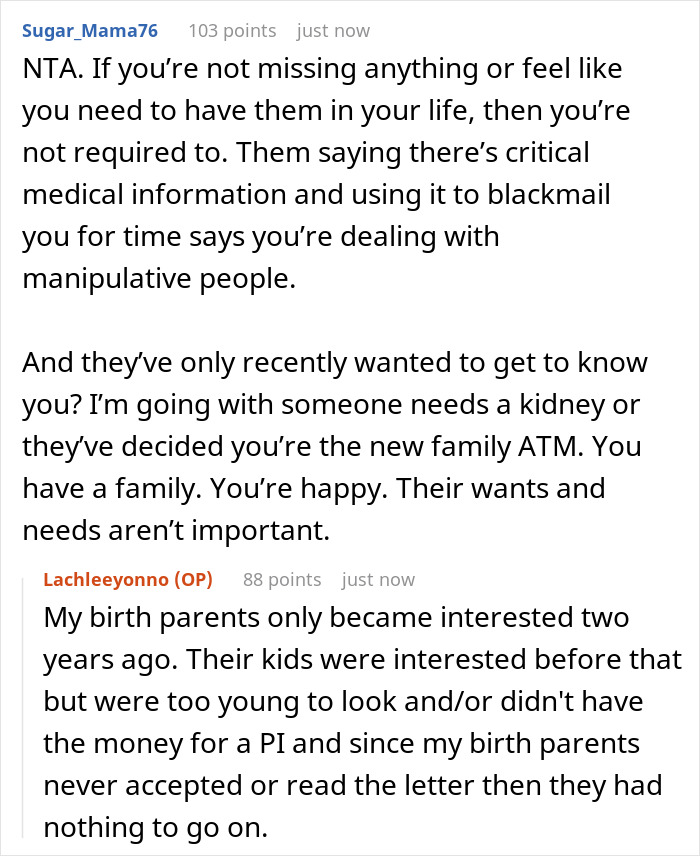 Adopted Guy Refuses To Meet Bio Parents When They Track Him Down After 29 Years, They’re Gobsmacked