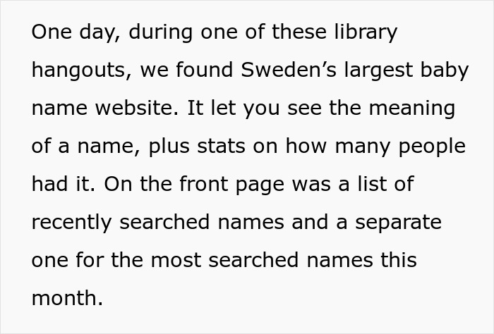 Teens Prank Swedish Parents On Baby-Naming Site, Can’t Believe What They Discover Years Later