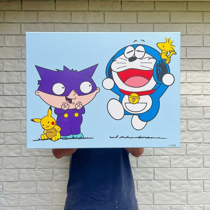 80 Weird Pop Culture And Cartoon Character Mash-Ups Created By Aaron Craig (New Pics)