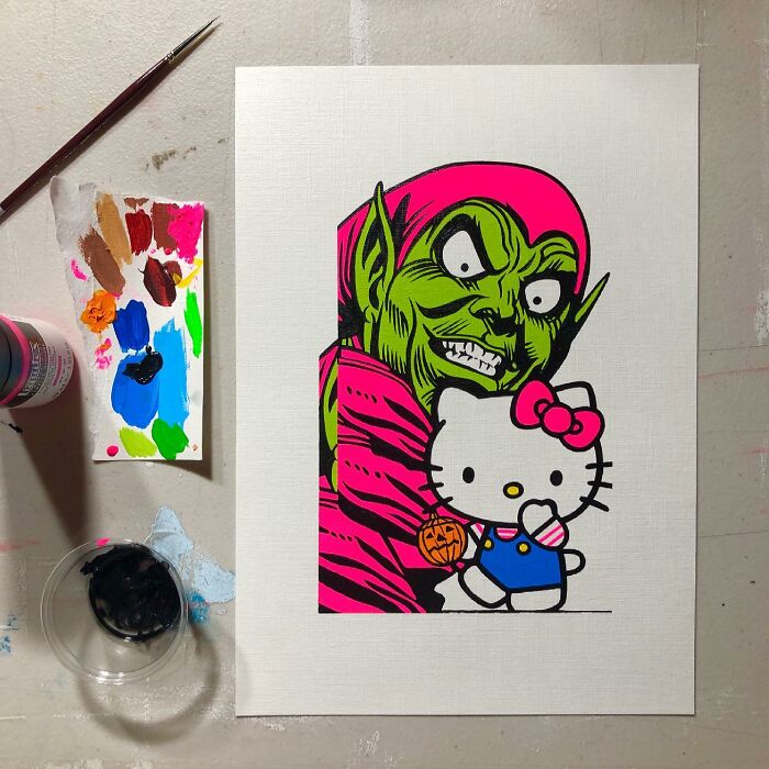 80 Weird Pop Culture And Cartoon Character Mash-Ups Created By Aaron Craig (New Pics)