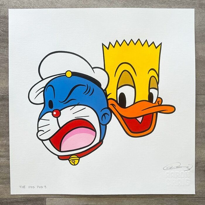 80 Weird Pop Culture And Cartoon Character Mash-Ups Created By Aaron Craig (New Pics)