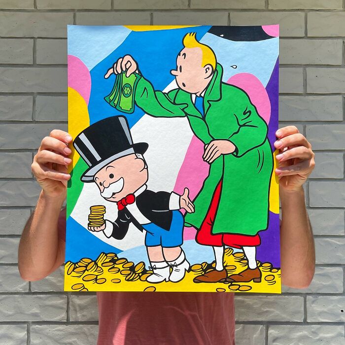 80 Weird Pop Culture And Cartoon Character Mash-Ups Created By Aaron Craig (New Pics)