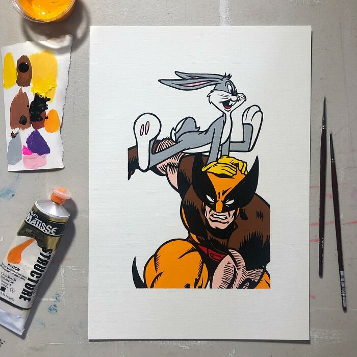 80 Weird Pop Culture And Cartoon Character Mash-Ups Created By Aaron Craig (New Pics)