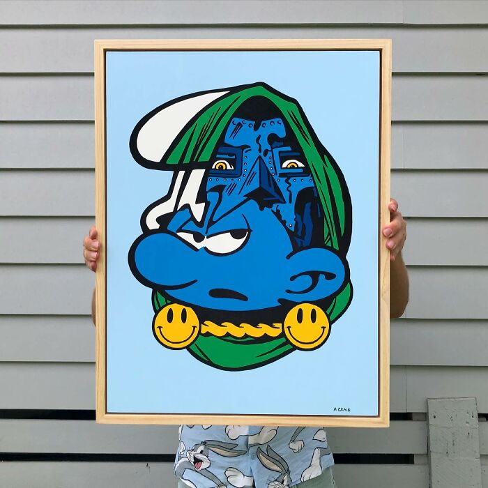 80 Weird Pop Culture And Cartoon Character Mash-Ups Created By Aaron Craig (New Pics)