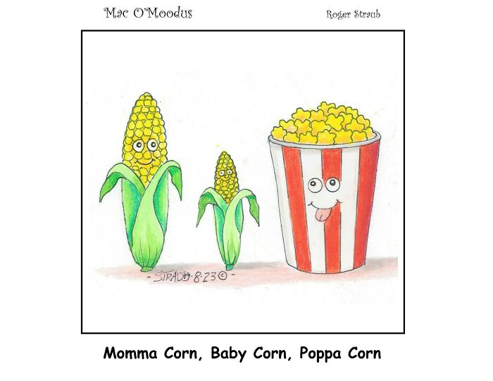 Roger Straub’s Mac O’Moodus Is Back With 50 Clever Comics Full Of Whimsy And Wordplay