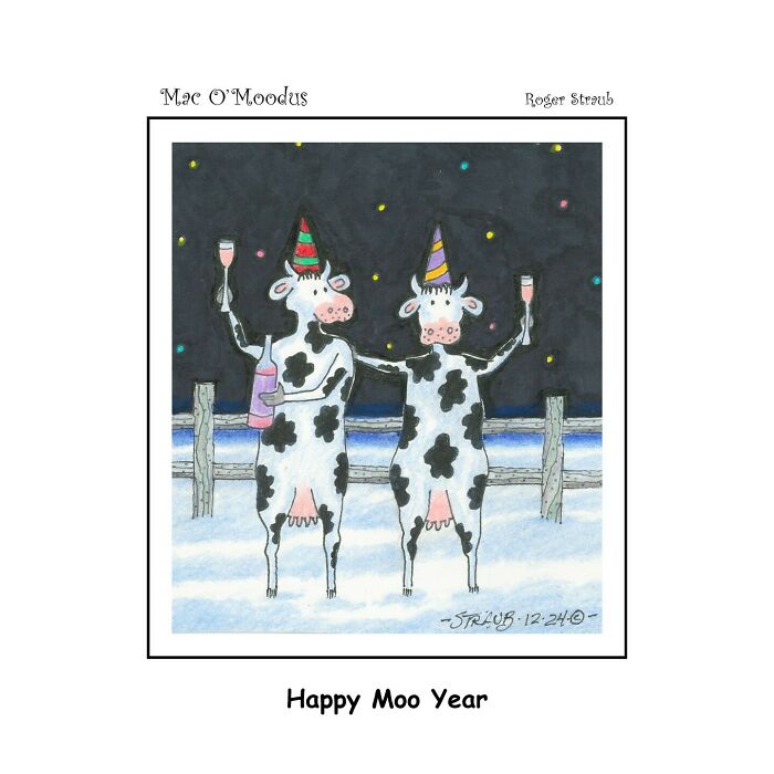 Roger Straub’s Mac O’Moodus Is Back With 50 Clever Comics Full Of Whimsy And Wordplay