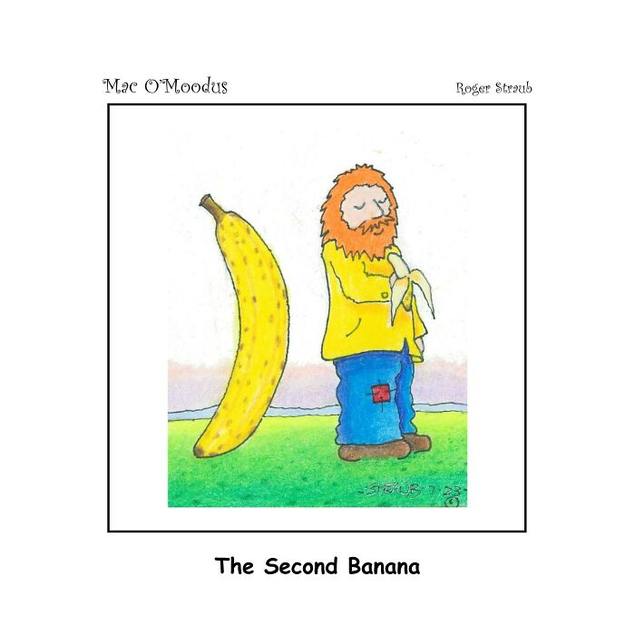 Roger Straub’s Mac O’Moodus Is Back With 50 Clever Comics Full Of Whimsy And Wordplay