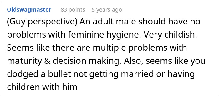 Guy&#8217;s Friend Says His GF Is Disgusting For Her Period Habits, Demands She Leaves Her Own Home