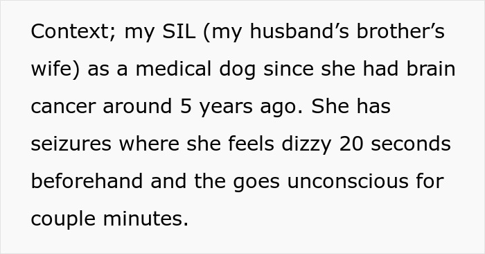 Woman Denies SIL’s Service Dog At Wedding To Protect Sister’s Health, Faces Family Uproar