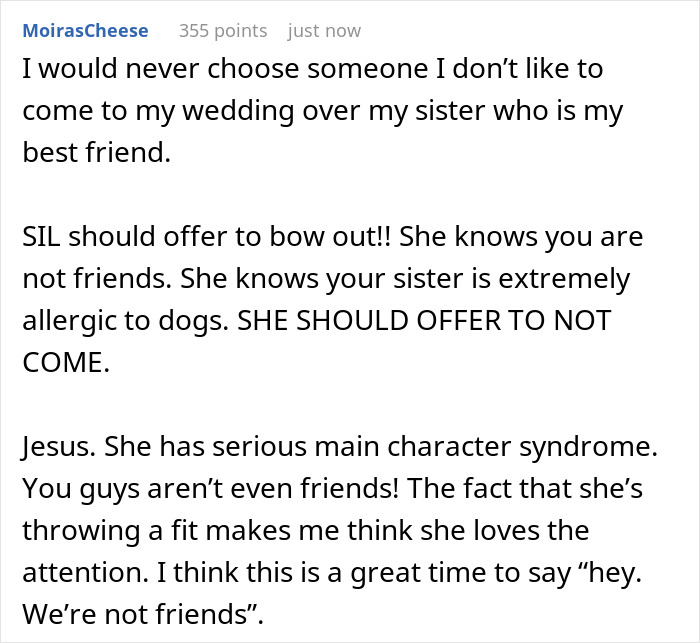 Woman Denies SIL’s Service Dog At Wedding To Protect Sister’s Health, Faces Family Uproar