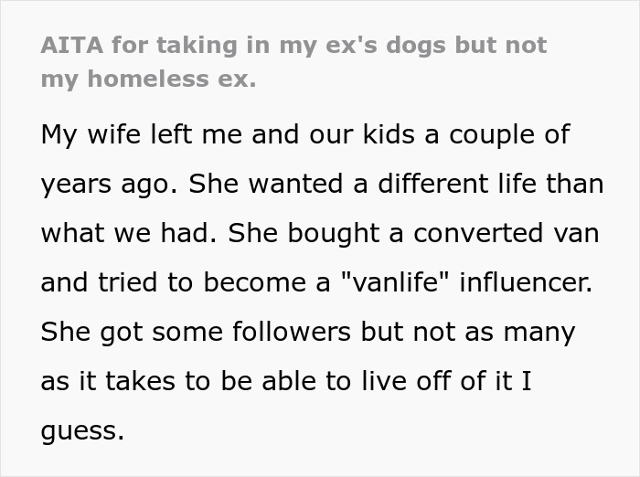 Woman Leaves To Live Her &#8220;Vanlife&#8221; Influencer Fantasy, Demands Family Takes Her Back When She Fails Miserably
