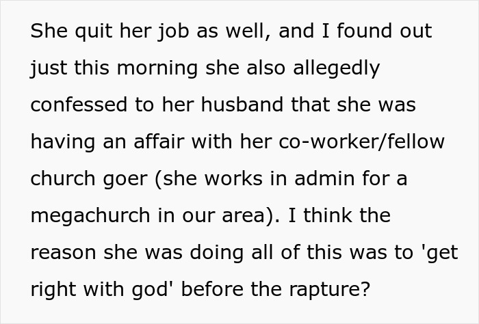 19YO Refuses To Return The $40K Her Devout Christian Aunt Gave Her As She Thought Rapture Was Coming