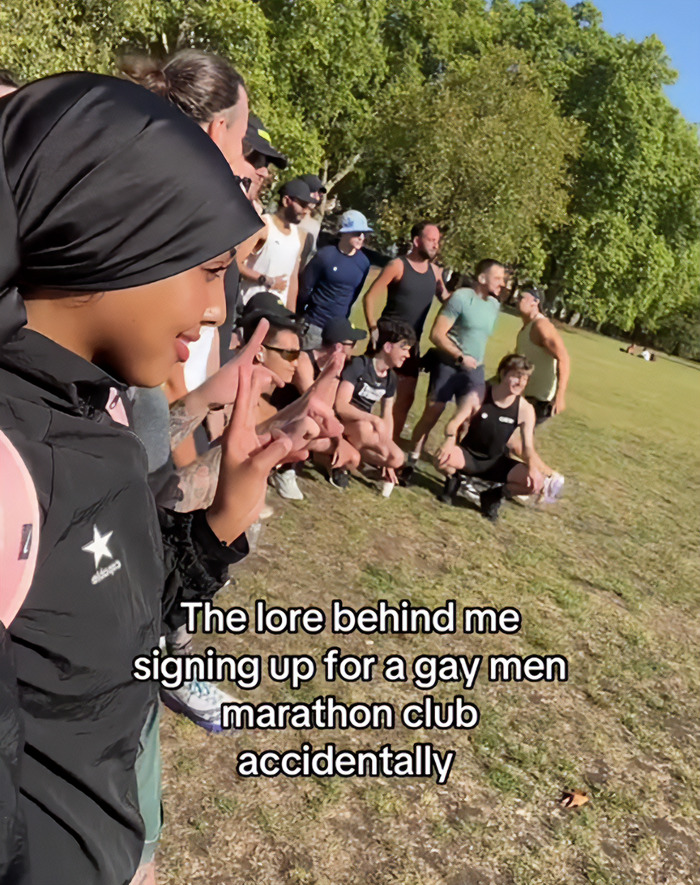 TikToker Realizes She Signed Up For Gay Running Club And Goes Viral For Her Reaction