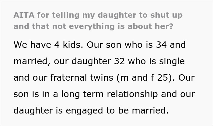 &#8220;Not Everything In This Life Was About Her&#8221;: Single Sister Can&#8217;t Handle Sibling&#8217;s Engagement