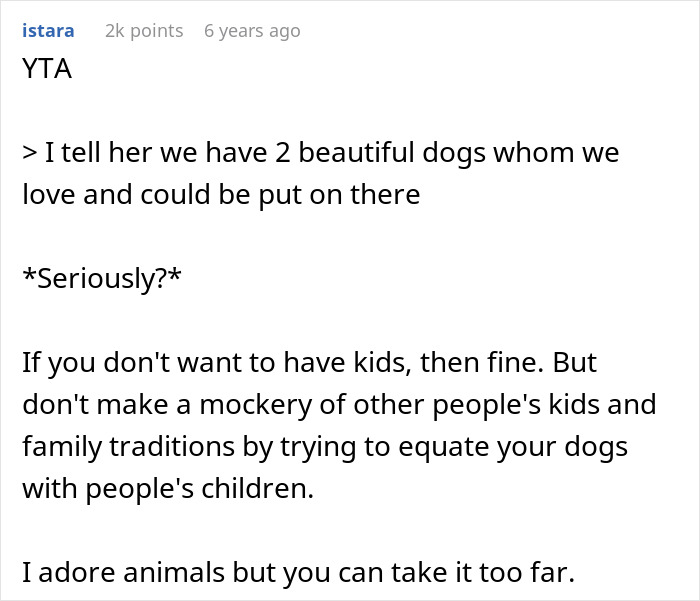 “I’m Not Making A Quilt For A Couple Of Dogs”: MIL Refuses To Include Childfree Couple In Family Tradition