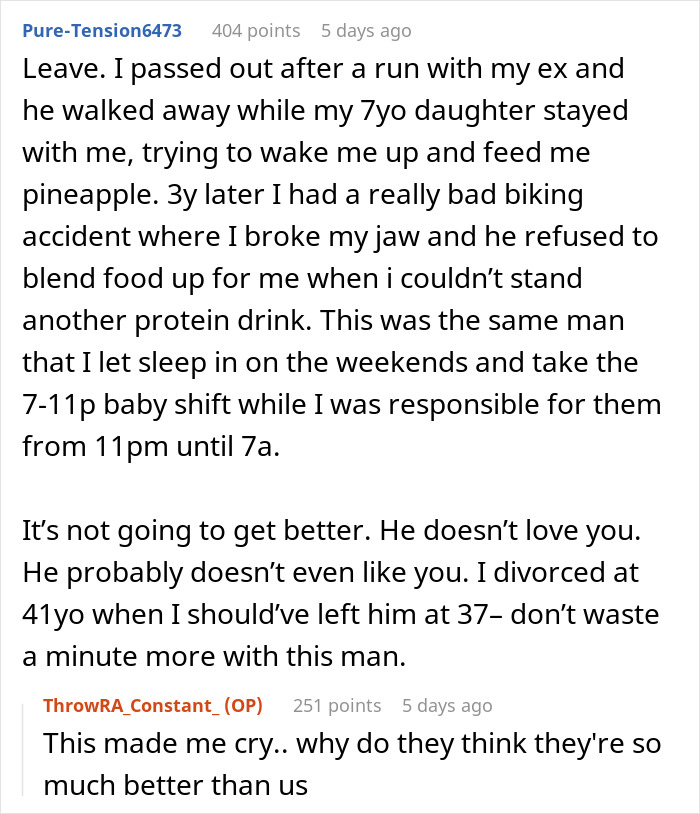 Woman Realizes Her Husband Has Never Cared For Her After He Leaves Her Passed Out On The Floor