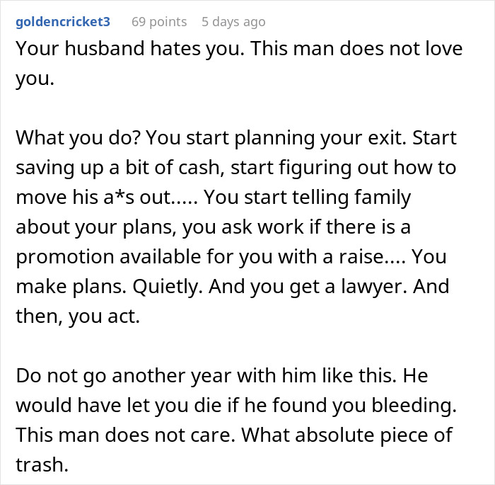 Woman Realizes Her Husband Has Never Cared For Her After He Leaves Her Passed Out On The Floor