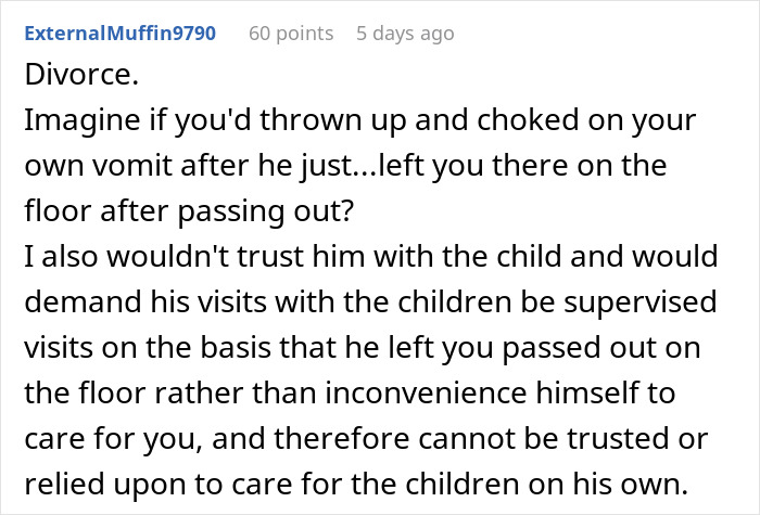Woman Realizes Her Husband Has Never Cared For Her After He Leaves Her Passed Out On The Floor