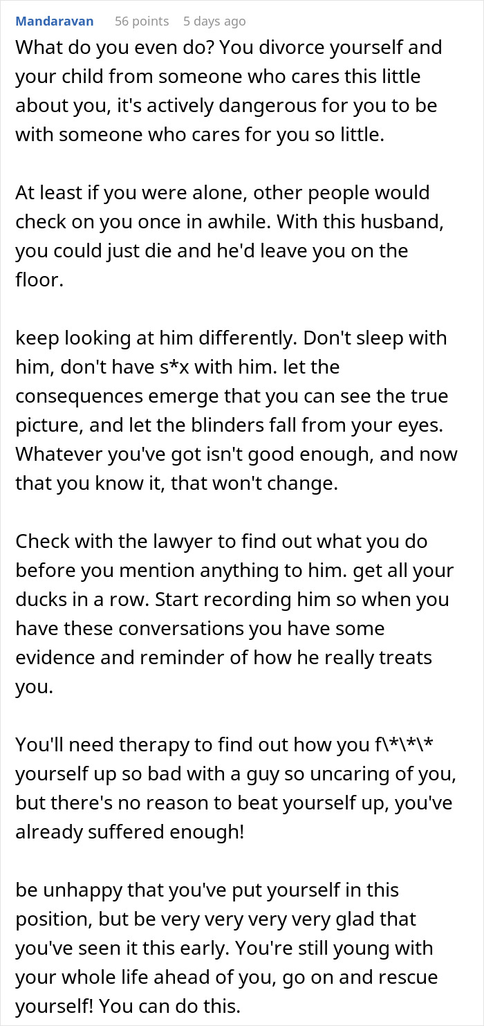 Woman Realizes Her Husband Has Never Cared For Her After He Leaves Her Passed Out On The Floor